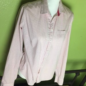 Cotton Checked Button Down
